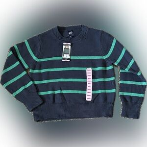 GAP Women's Striped Crewneck Sweater